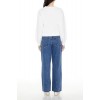 Heart Embroidered High-Rise Jeans Heart Embroidered High-Rise Jeans