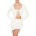 Fuzzy Tie-Front Cardigan Sweater