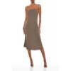 Strapless Midi Slip Dress Strapless Midi Slip Dress