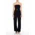 Belted Strapless Cargo Jumpsuit