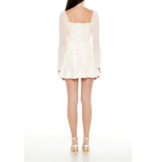 Embroidered Sweetheart Mini Dress Embroidered Sweetheart Mini Dress