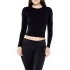 Seamless Long-Sleeve Top