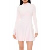 Velour Skater Mini Dress Velour Skater Mini Dress