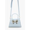 Faux Leather Bow Crossbody Bag Faux Leather Bow Crossbody Bag