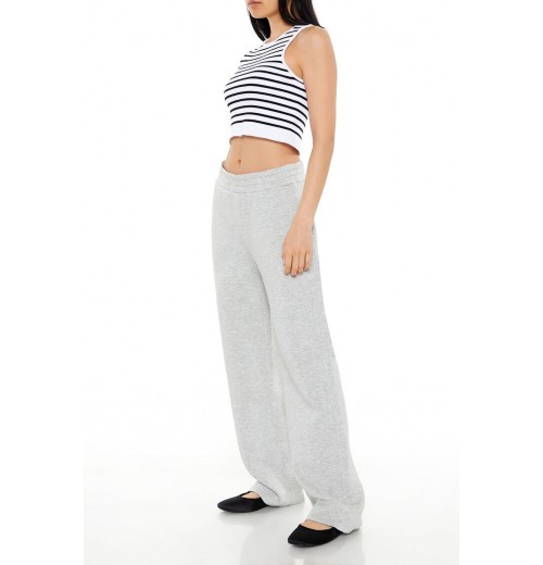 High-Rise Wide-Leg Sweatpants High-Rise Wide-Leg Sweatpants