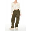 Corduroy Straight Cargo Pants Corduroy Straight Cargo Pants