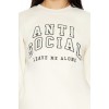 Embroidered Anti Social Pullover Embroidered Anti Social Pullover