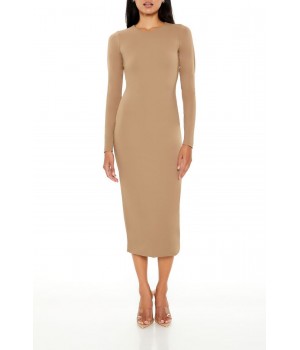 Contour Sculpt Midi Dress