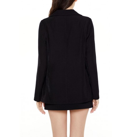 Plunging Double-Breasted Blazer Plunging Double-Breasted Blazer