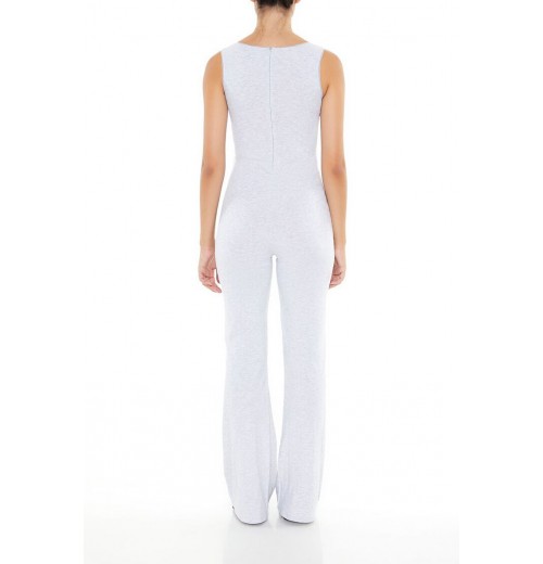 Sleeveless Flare-Leg Jumpsuit Sleeveless Flare-Leg Jumpsuit