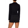 Double-Breasted Cropped Blazer Double-Breasted Cropped Blazer