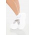 Glitter Lace-Up Platform Sneakers