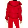 Hooded Drawstring Puffer Jacket Hooded Drawstring Puffer Jacket