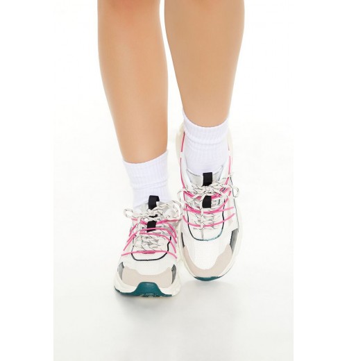 Drawstring Lace-Up Low-Top Sneakers Drawstring Lace-Up Low-Top Sneakers