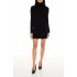 Turtleneck Mini Sweater Dress