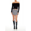 Ribbed Off-the-Shoulder Sweater Ribbed Off-the-Shoulder Sweater