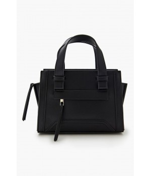 Faux Leather Crossbody Bag