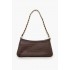 Faux Croc Baguette Bag