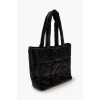 Quilted Faux Leather Tote Bag Quilted Faux Leather Tote Bag