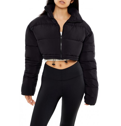 Cropped Puffer Jacket Cropped Puffer Jacket