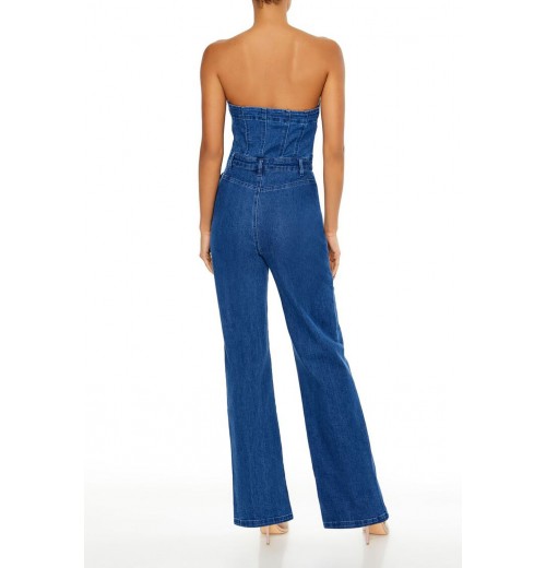 Denim Tube Jumpsuit Denim Tube Jumpsuit